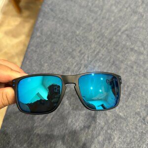 OAKLEY HOLBROOK 0009102 9102H0 57/18 BLACK / Blue glasses